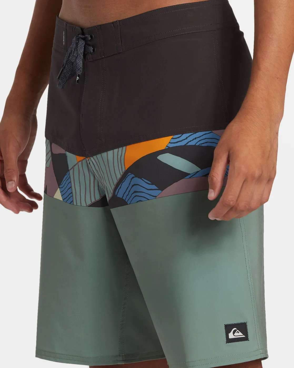 Quiksilver Boardshorts | Boardshorts>Surfsilk Panel 20" Boardshorts SEASPRAY