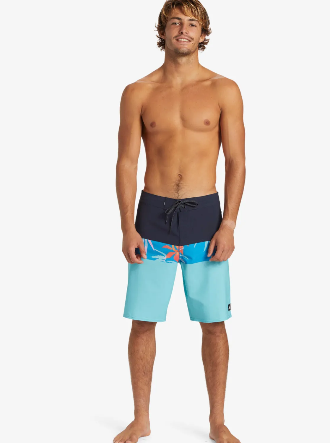 Quiksilver Boardshorts | Boardshorts>Surfsilk Panel 20" Boardshorts MONACOBLUE
