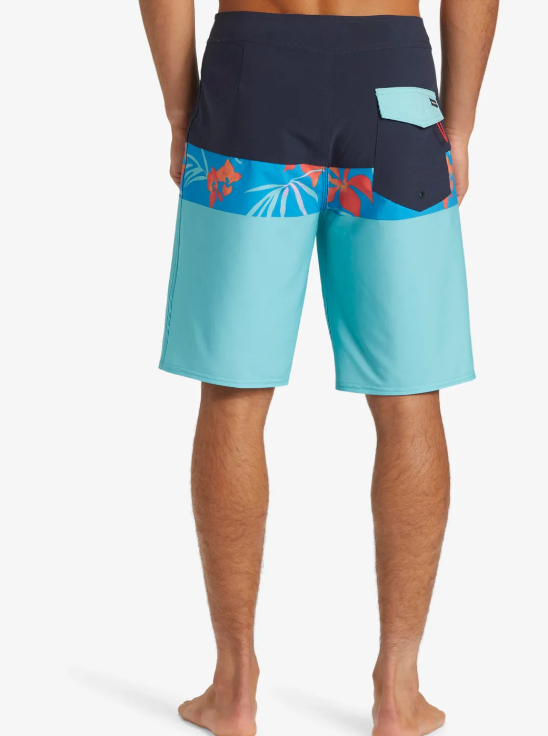 Quiksilver Boardshorts | Boardshorts>Surfsilk Panel 20" Boardshorts MONACOBLUE