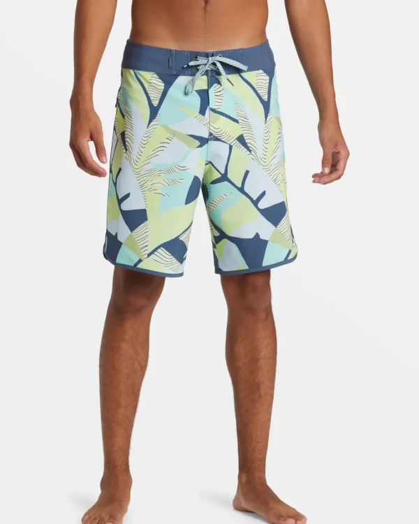 Quiksilver Boardshorts | Boardshorts>Surfsilk Scallop 19" Boardshorts AQUIFER