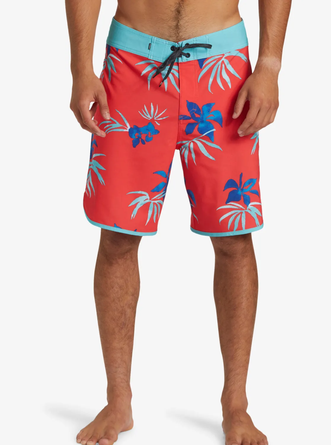 Quiksilver Boardshorts | Boardshorts>Surfsilk Scallop 19" Boardshorts CAYENNE