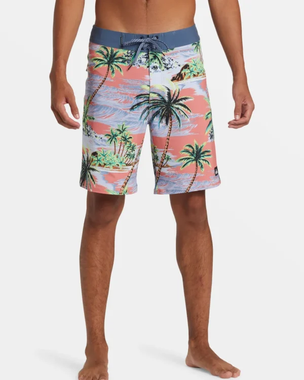 Quiksilver Boardshorts | Boardshorts>Surfsilk Straight Leg 19" Boardshorts SPICEDCORAL