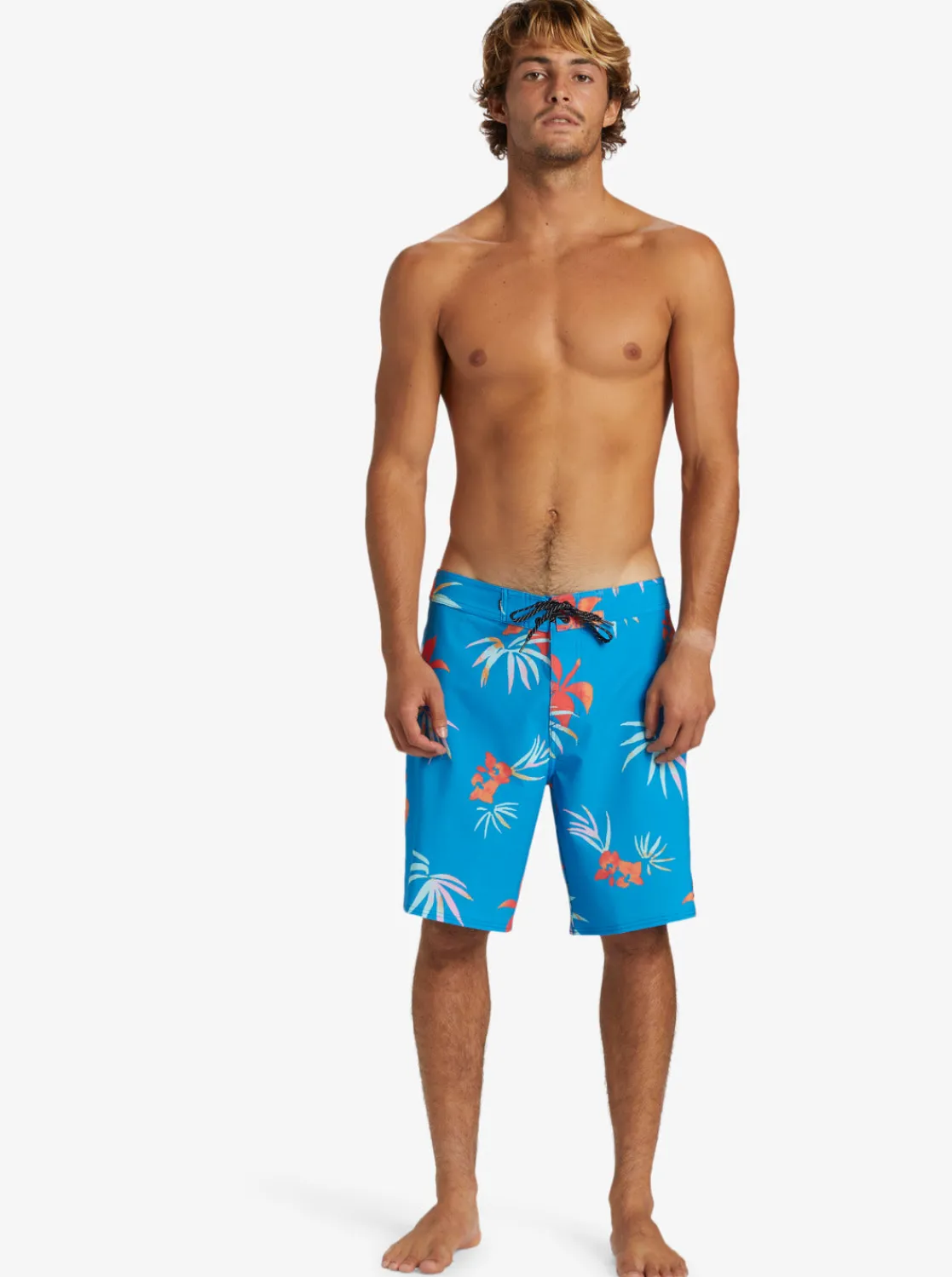 Quiksilver Boardshorts | Boardshorts>Surfsilk Straight Leg 19" Boardshorts SWEDISHBLUE