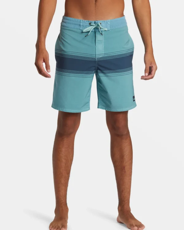 Quiksilver Boardshorts | Boardshorts>Surfsilk Street Trunk 18" Boardshorts AQUIFER