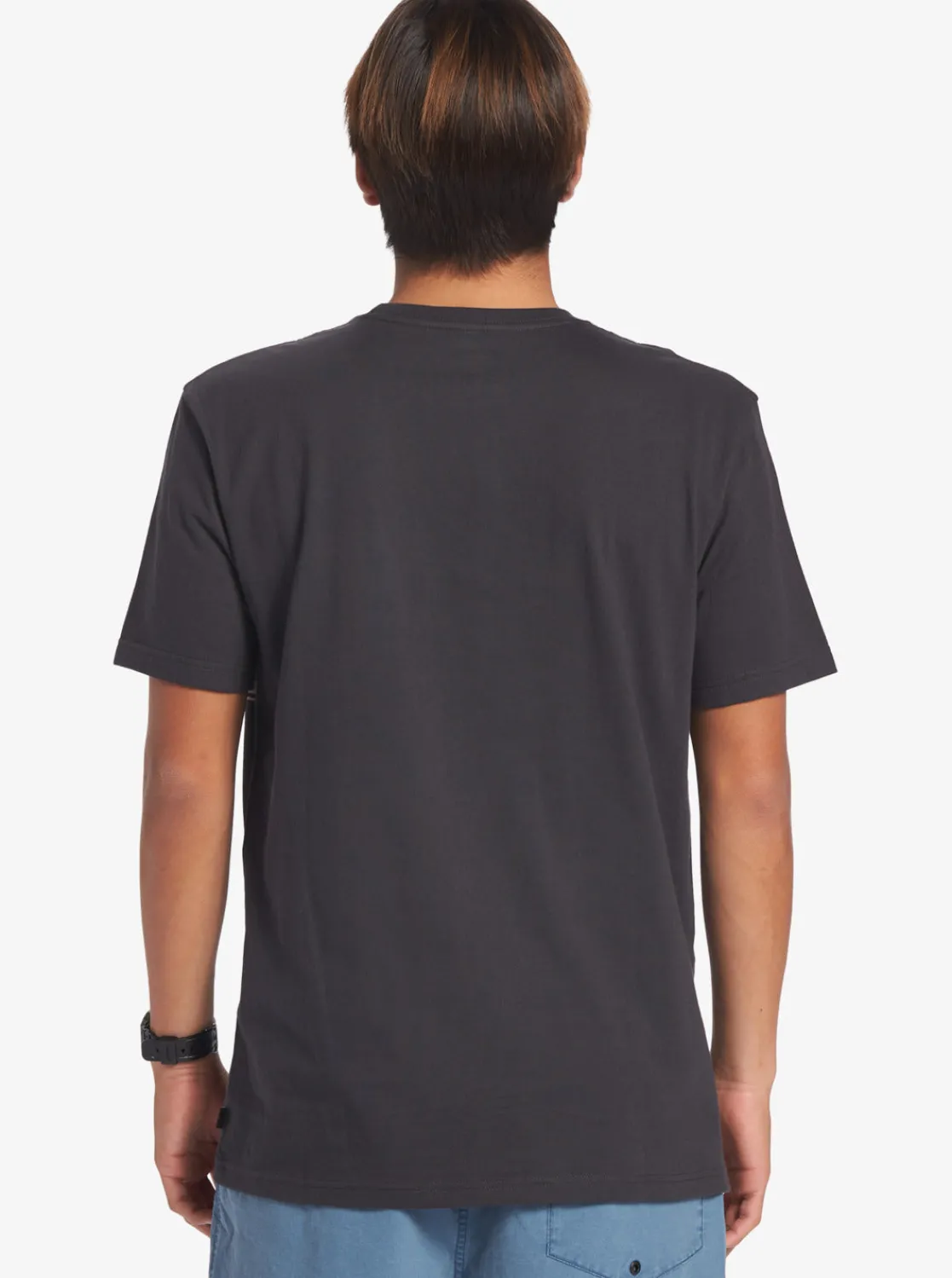 Quiksilver Tees>Swell Vision Stripe Pocket T-Shirt TARMAC