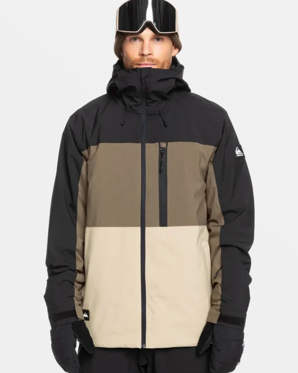 Quiksilver Snow Jackets>Sycamore Snow Jacket CANTEEN