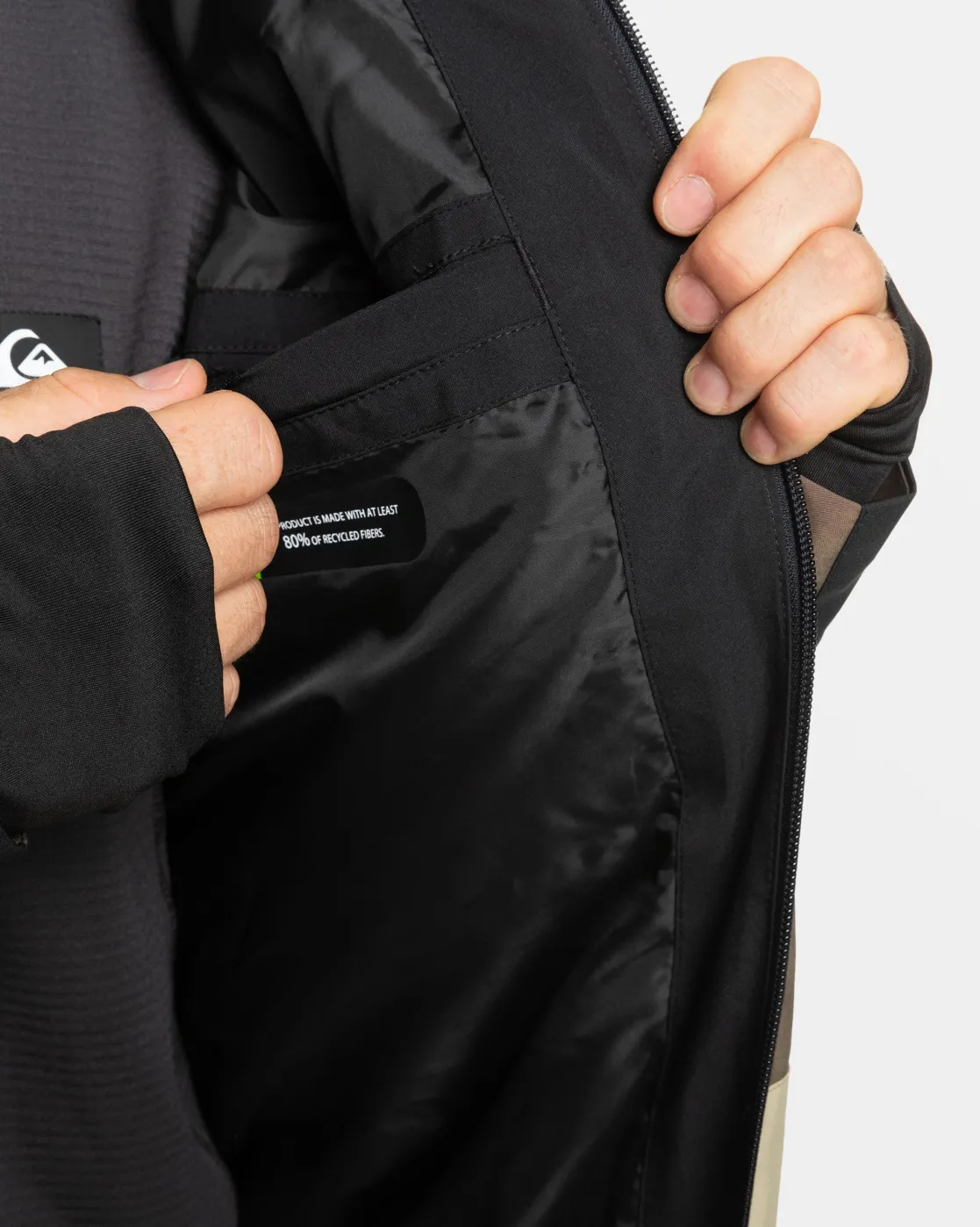 Quiksilver Snow Jackets>Sycamore Snow Jacket CANTEEN