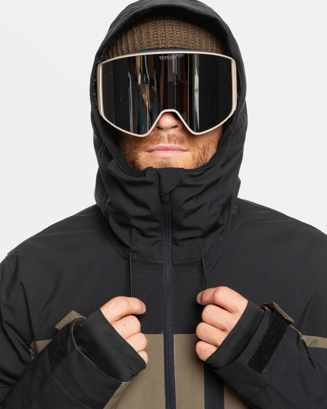 Quiksilver Snow Jackets>Sycamore Snow Jacket CANTEEN