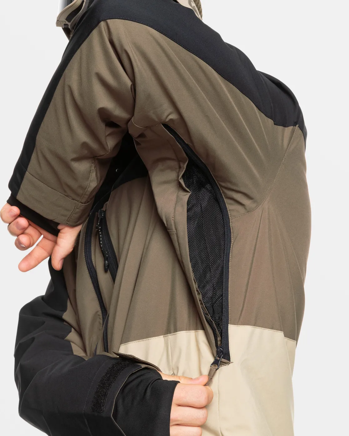 Quiksilver Snow Jackets>Sycamore Snow Jacket CANTEEN