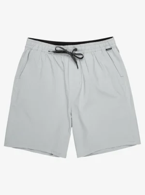 Quiksilver Shorts & Amphibians | Under $100>Taxer Amphibian 18" Hybrid Shorts QUARRY