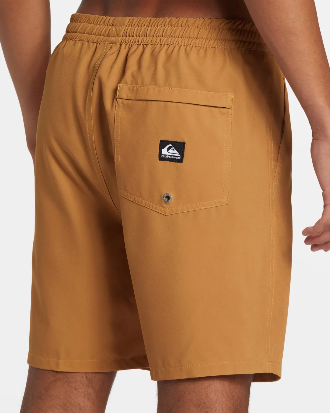 Quiksilver Shorts & Amphibians | Under $100>Taxer Amphibian 18" Hybrid Shorts BONEBROWN