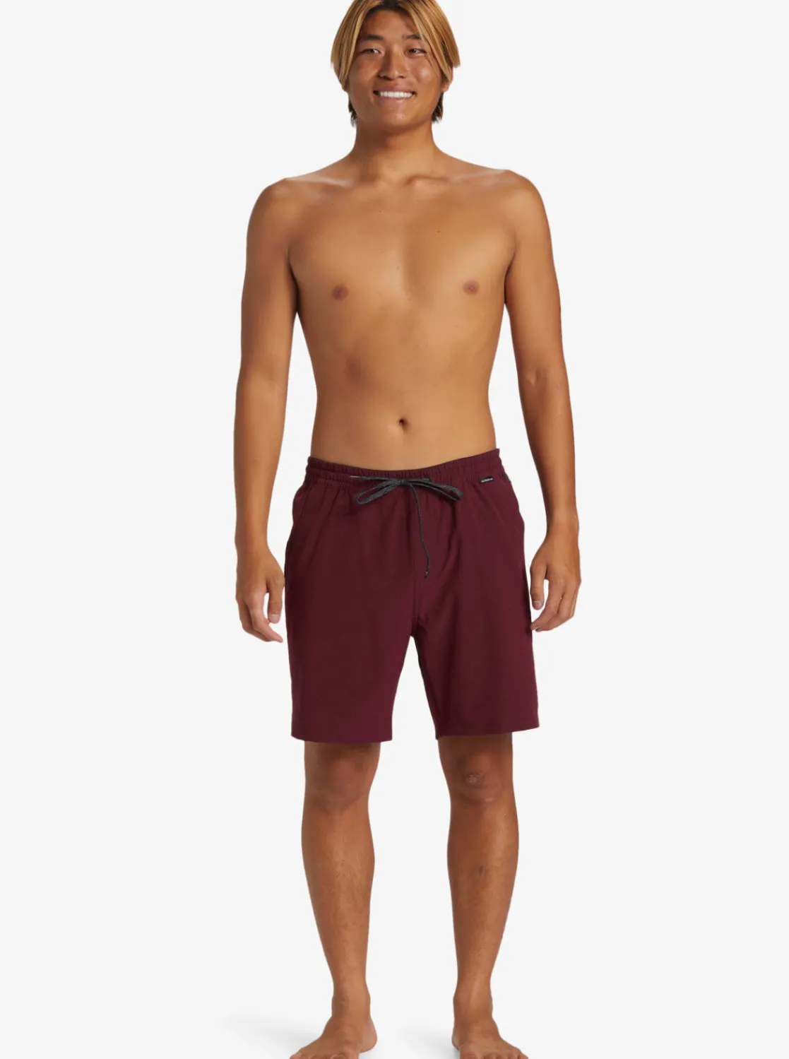 Quiksilver Shorts & Amphibians>Taxer Amphibian 18" Hybrid Shorts WINE