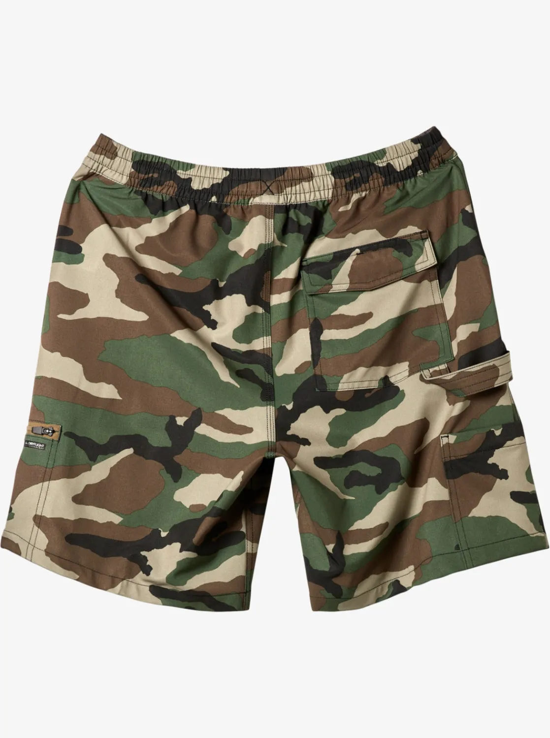 Quiksilver Shorts & Amphibians>Taxer Cargo Amphibian 19" Hybrid Shorts CAMO