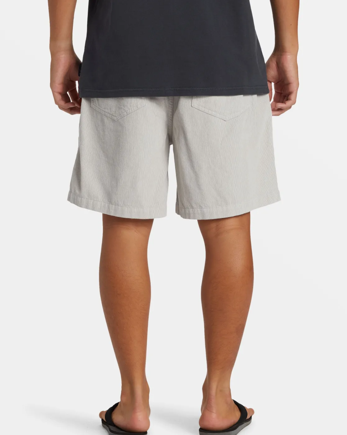 Quiksilver Shorts & Amphibians>Taxer Corduroy Shorts - GRAYVIOLET