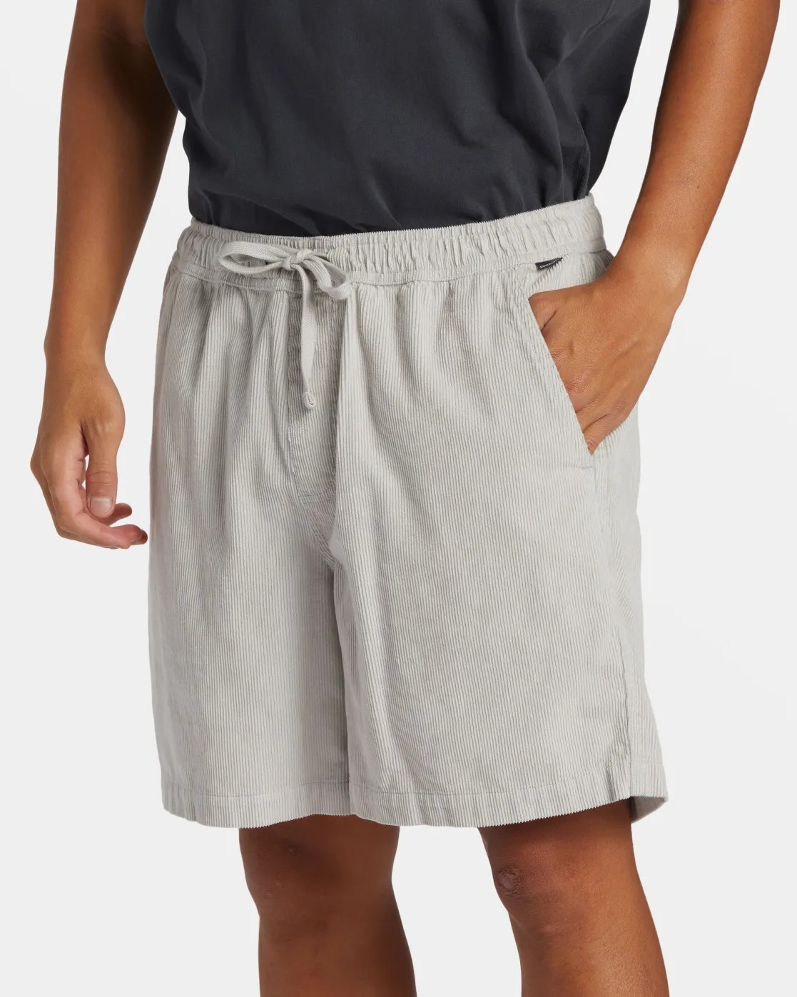 Quiksilver Shorts & Amphibians>Taxer Corduroy Shorts - GRAYVIOLET