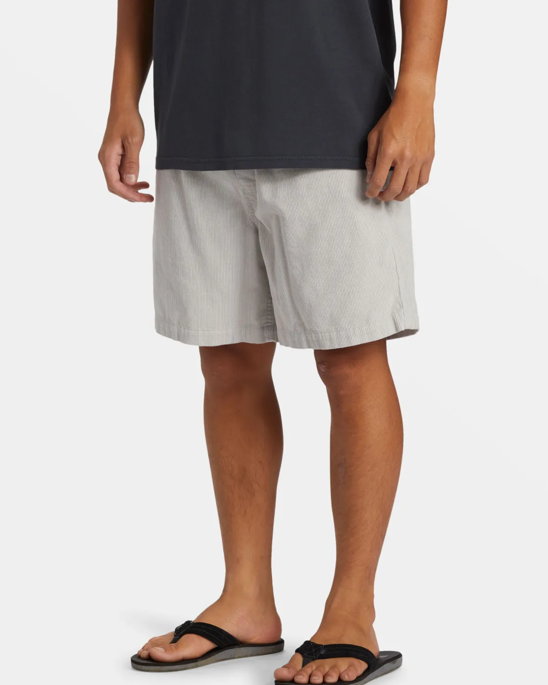Quiksilver Shorts & Amphibians>Taxer Corduroy Shorts - GRAYVIOLET