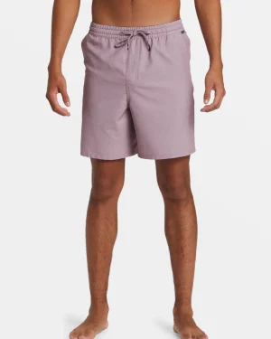 Quiksilver Shorts & Amphibians | Under $100>Taxer Heather Amphibian 18" Hybrid Shorts GRAPESHAKE
