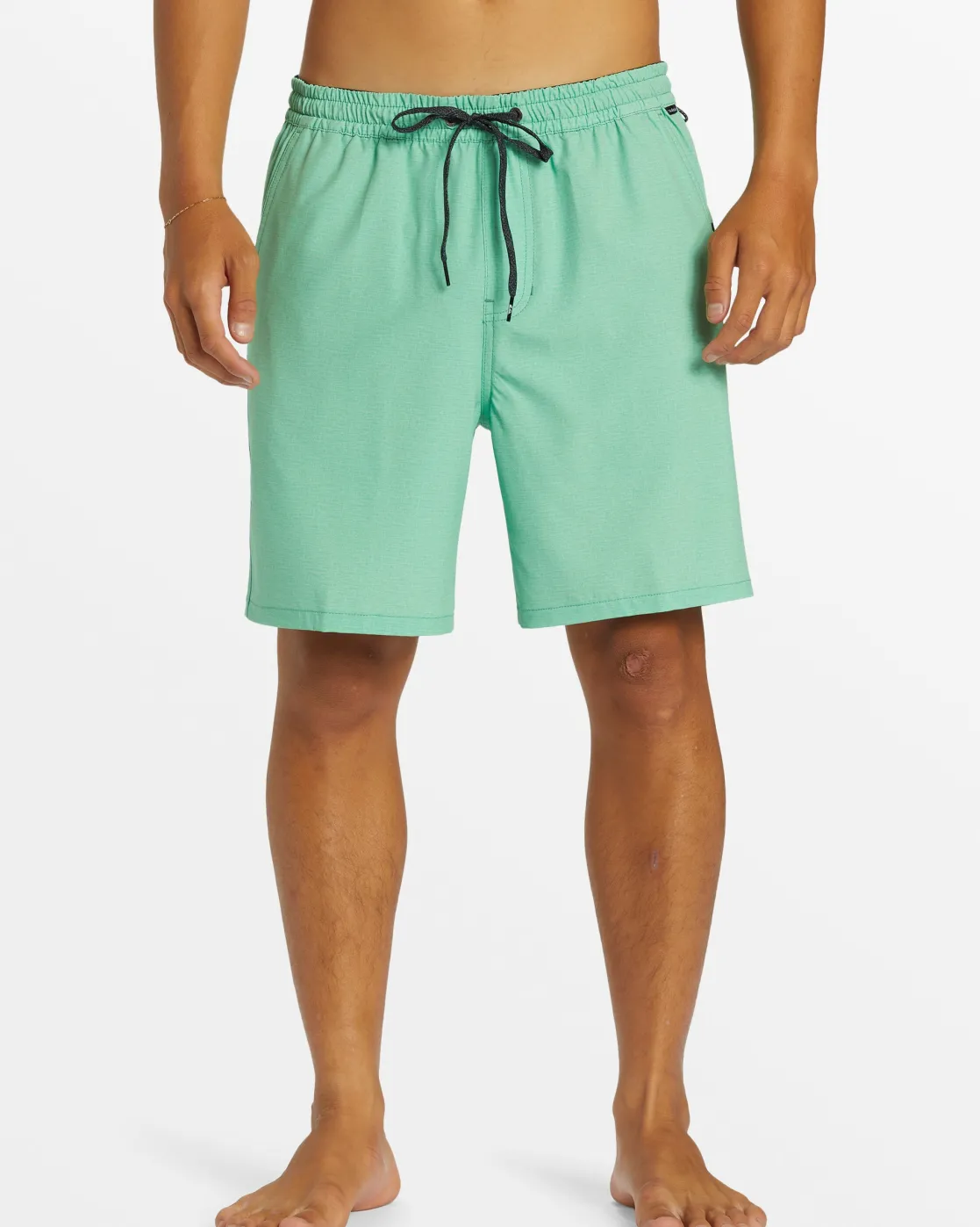 Quiksilver Shorts & Amphibians>Taxer Heather Amphibian 18" Hybrid Shorts GREENSPRUCE