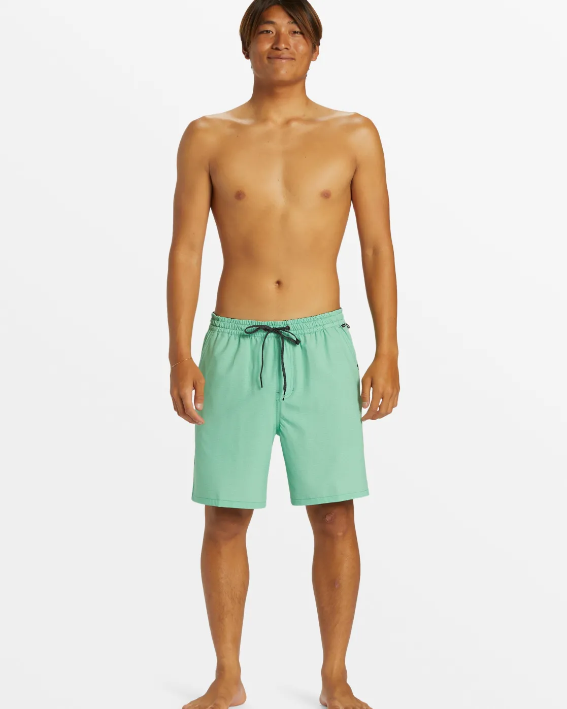 Quiksilver Shorts & Amphibians>Taxer Heather Amphibian 18" Hybrid Shorts GREENSPRUCE