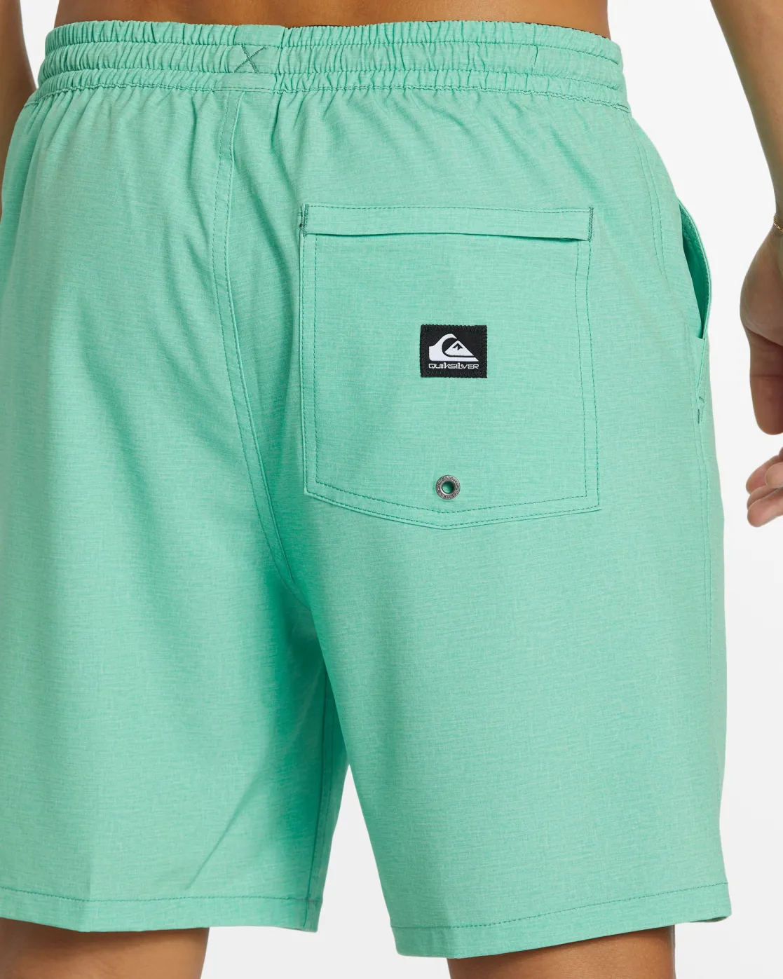 Quiksilver Shorts & Amphibians>Taxer Heather Amphibian 18" Hybrid Shorts GREENSPRUCE