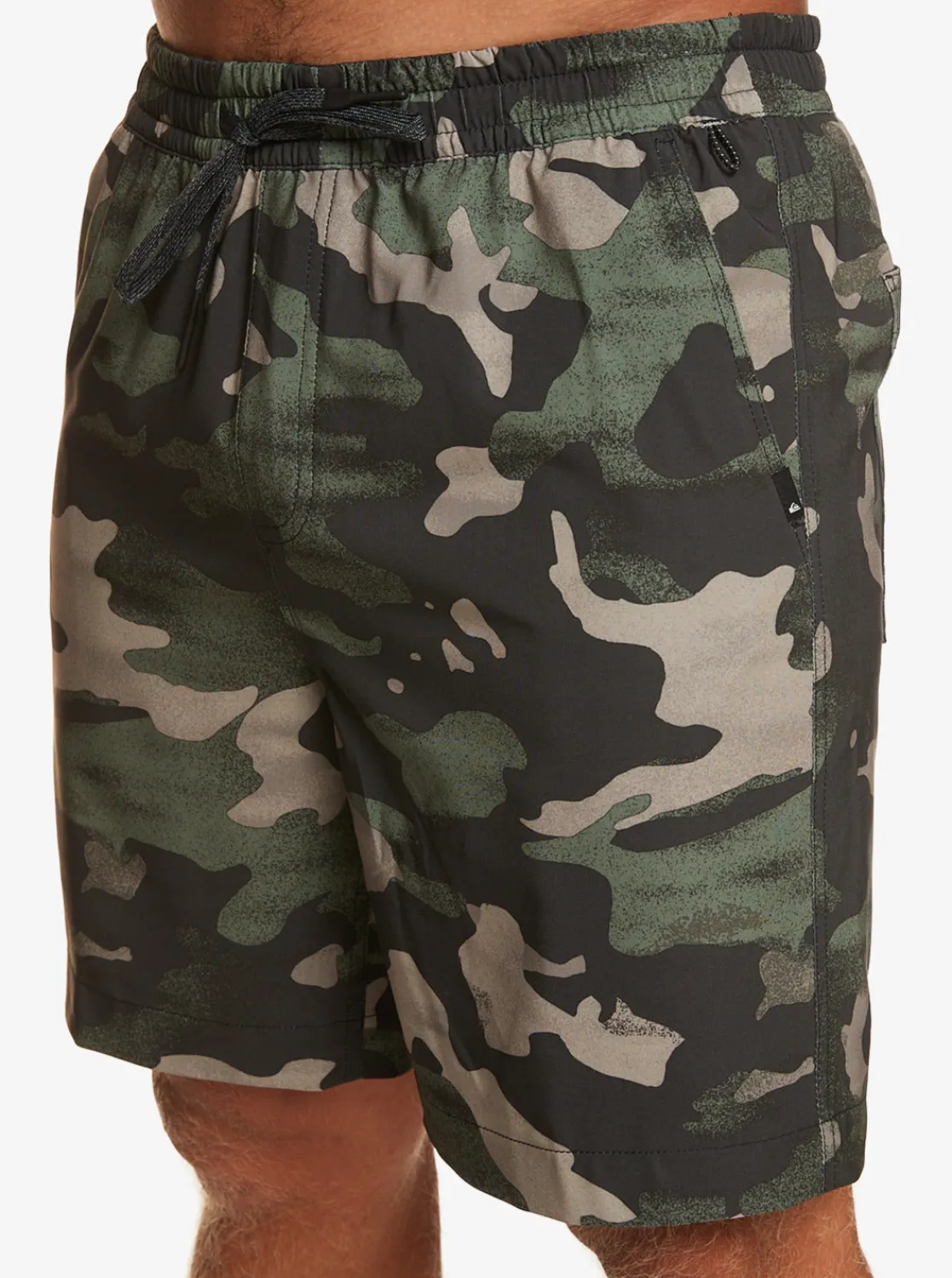 Quiksilver Shorts & Amphibians>Taxer Print 18" Amphibian Boardshorts TARMAC