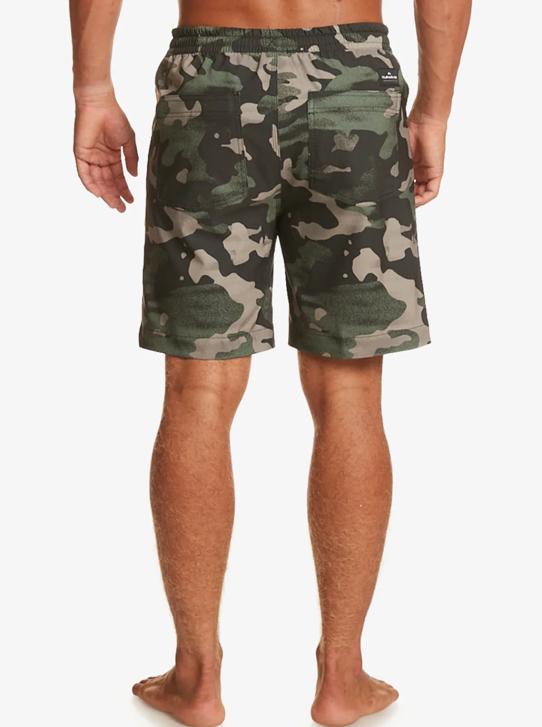 Quiksilver Shorts & Amphibians>Taxer Print 18" Amphibian Boardshorts TARMAC