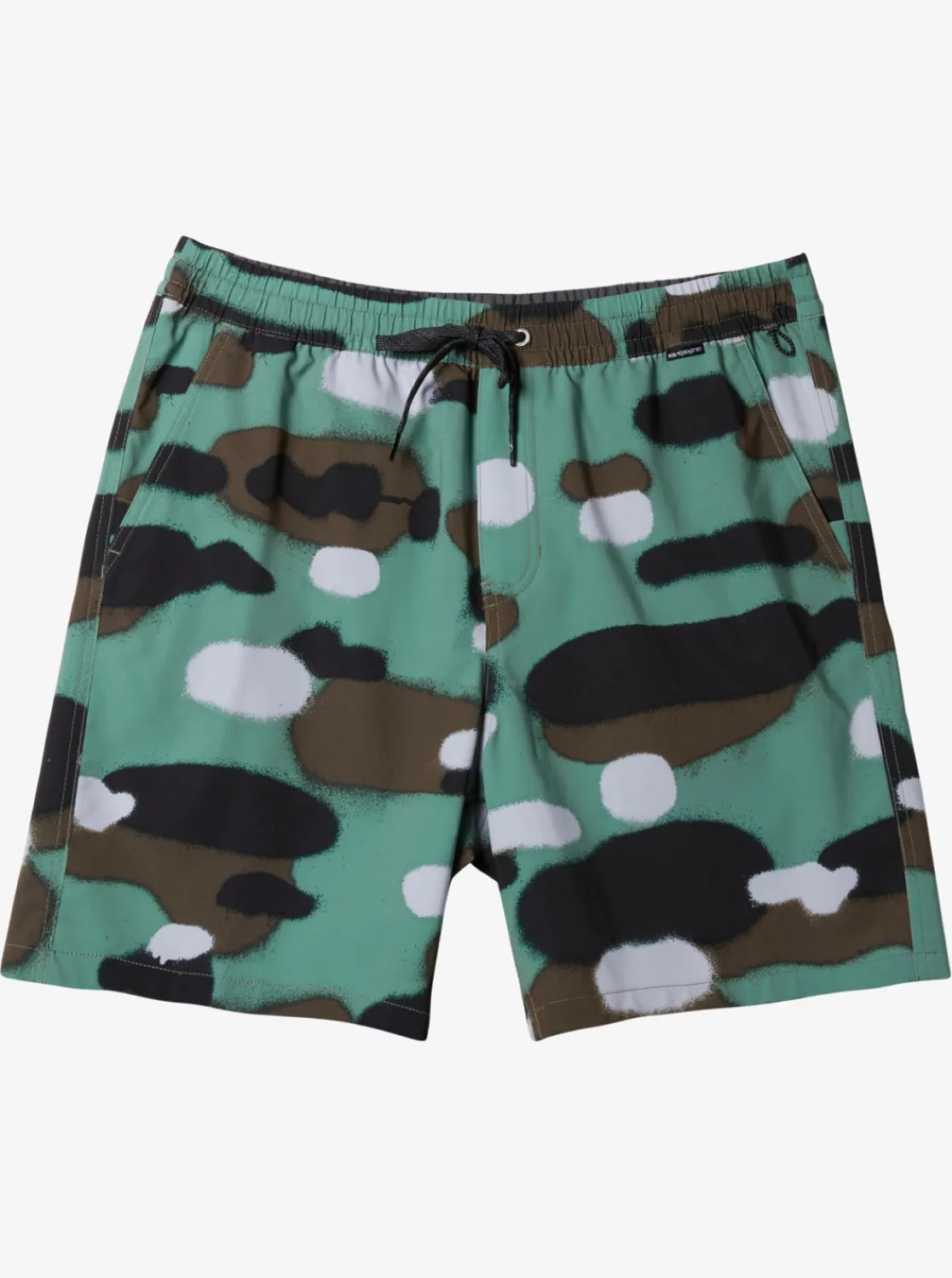 Quiksilver Shorts & Amphibians>Taxer Print Amphibian 18" Hybrid Shorts CAMO