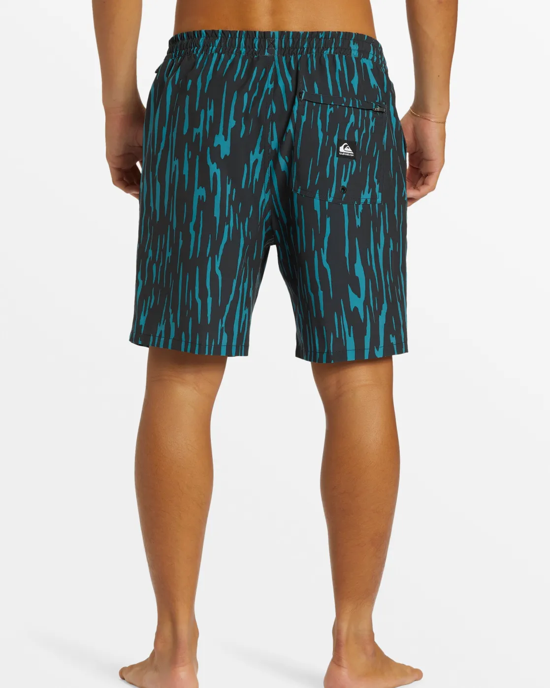 Quiksilver Shorts & Amphibians>Taxer Print Amphibian 18" Hybrid Shorts TARMAC