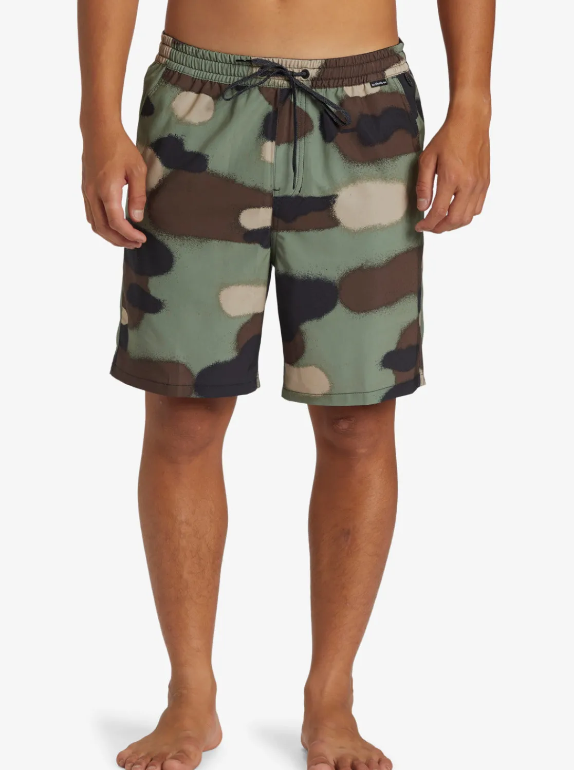Quiksilver Shorts & Amphibians>Taxer Print Amphibian 18" Hybrid Shorts CAMO