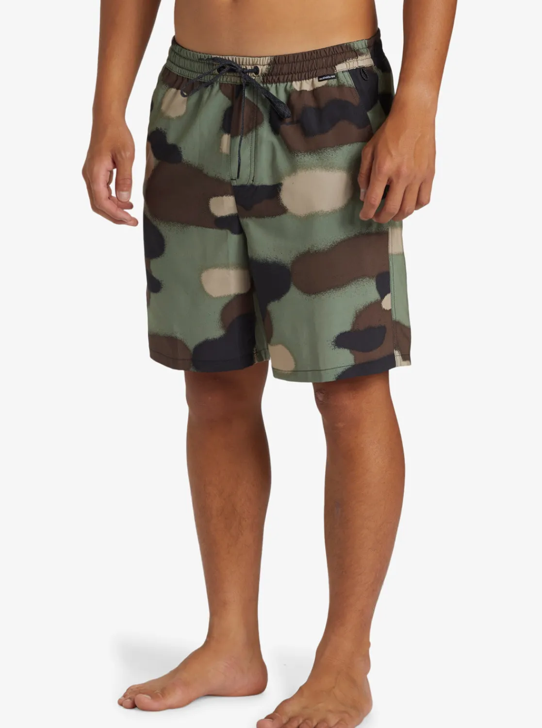 Quiksilver Shorts & Amphibians>Taxer Print Amphibian 18" Hybrid Shorts CAMO