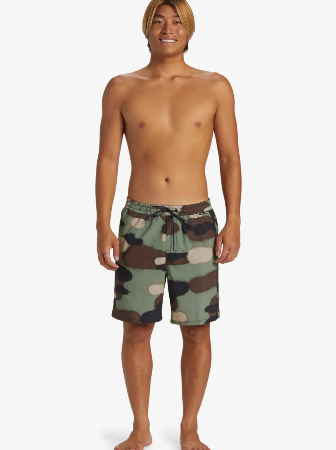Quiksilver Shorts & Amphibians>Taxer Print Amphibian 18" Hybrid Shorts CAMO