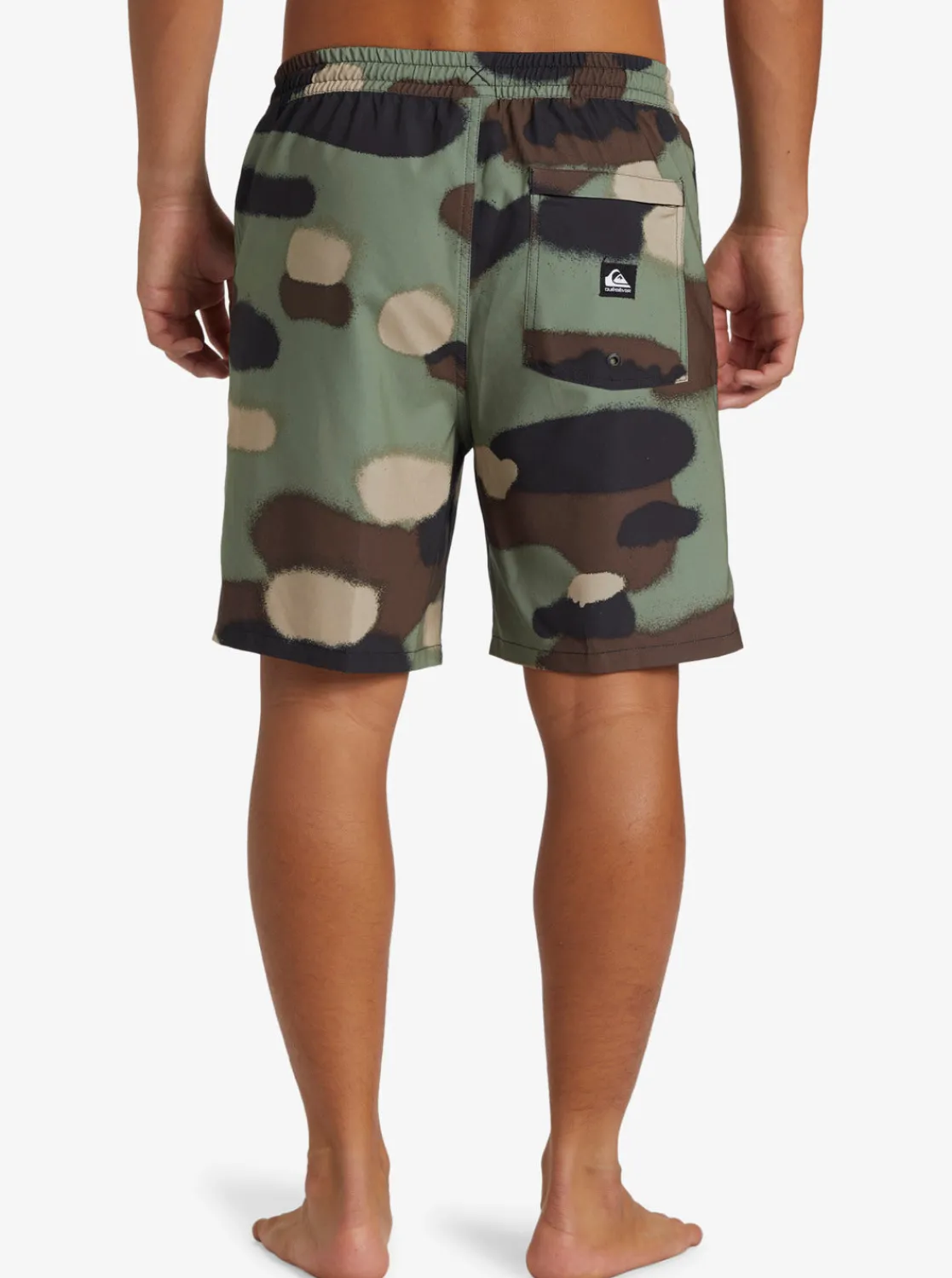 Quiksilver Shorts & Amphibians>Taxer Print Amphibian 18" Hybrid Shorts CAMO