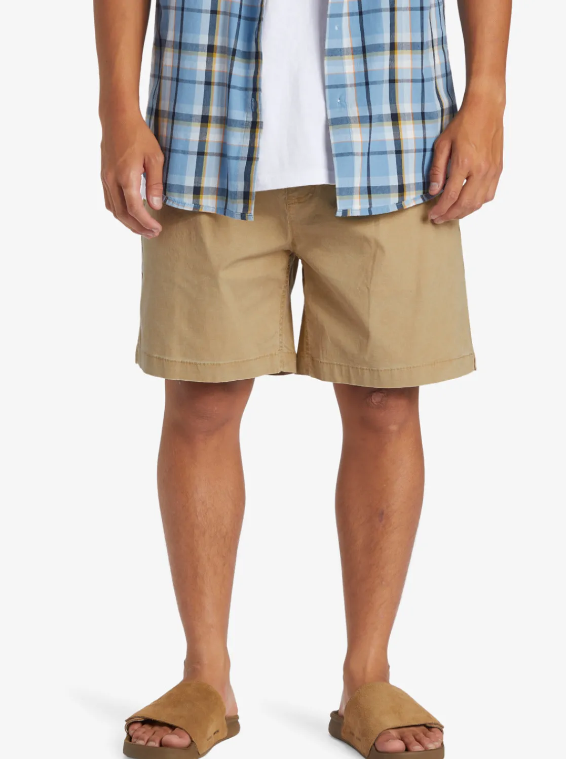Quiksilver Shorts & Amphibians | Under $100>Taxer Shorts KHAKI