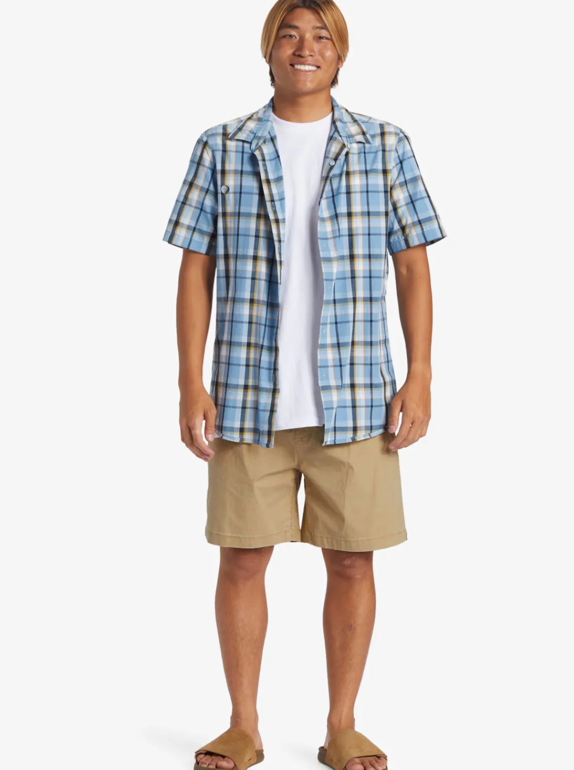 Quiksilver Shorts & Amphibians | Under $100>Taxer Shorts KHAKI