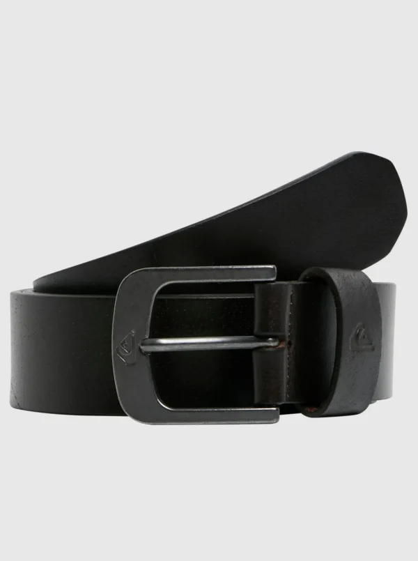 Quiksilver Belts | Under $50>The Everydaily Leather Belt CHOCOLATE