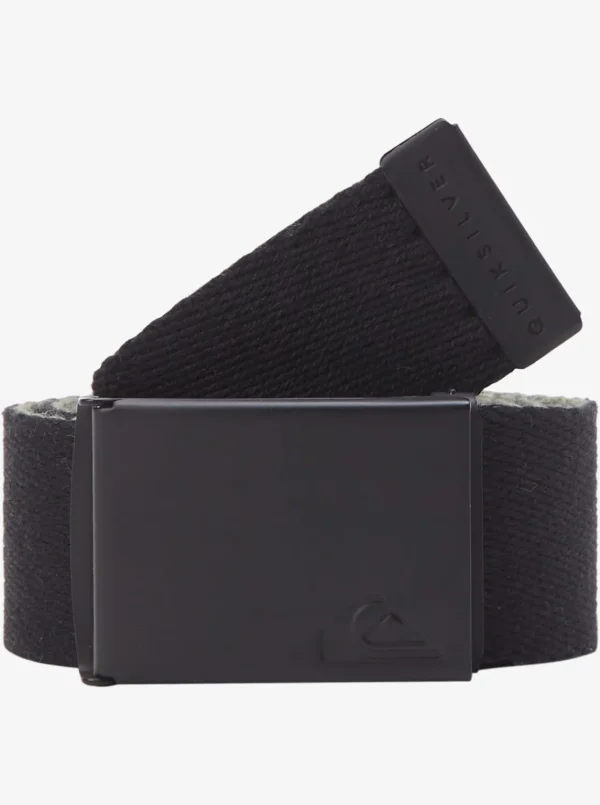 Quiksilver Belts | Under $25>The Jam Webbing Belt BLACK/BLACK