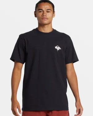 Quiksilver Tees | Under $50>Thorn Logo DNA T-Shirt BLACK