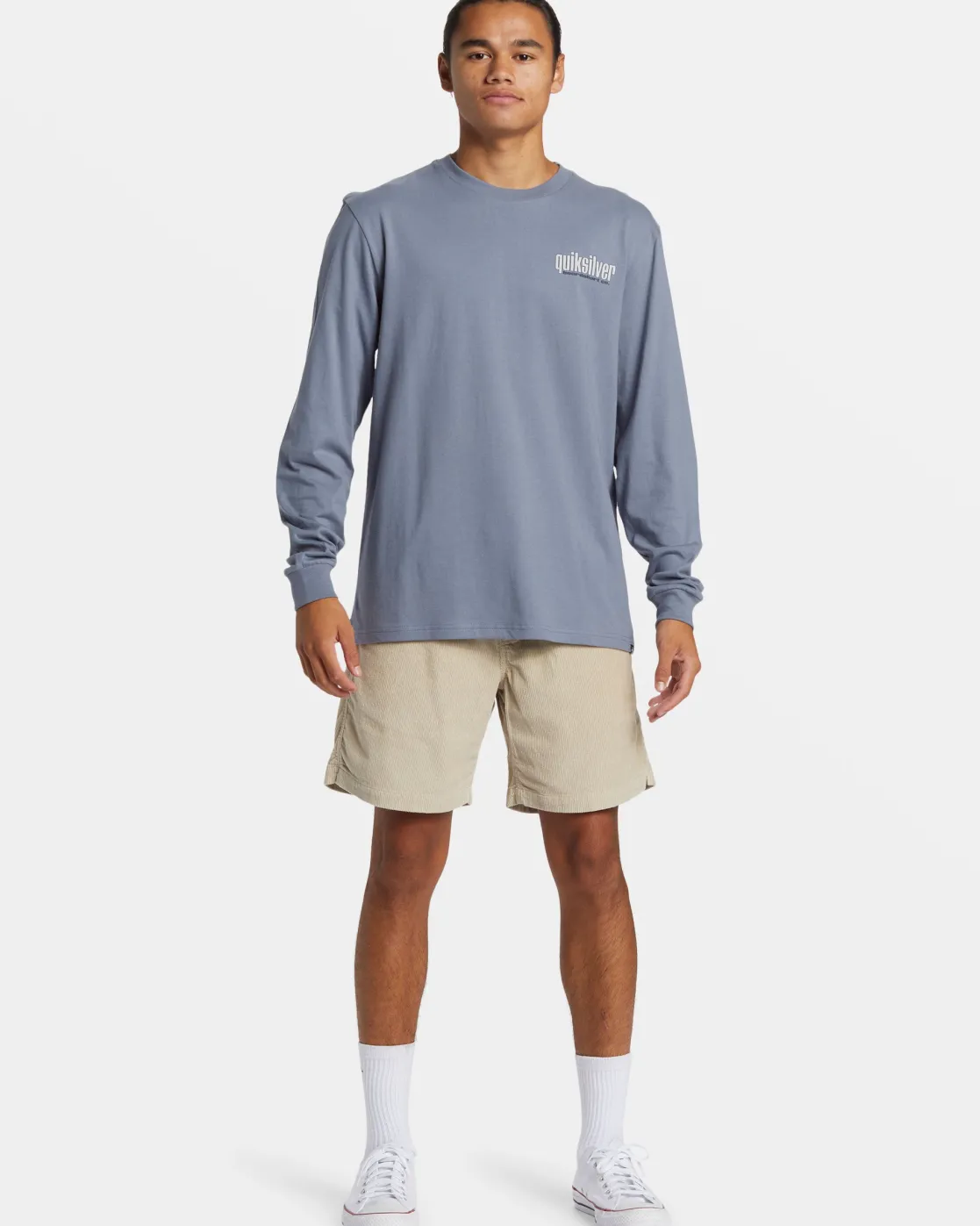 Quiksilver Tees>Three Tree Long Sleeve T-Shirt FLINTSTONE