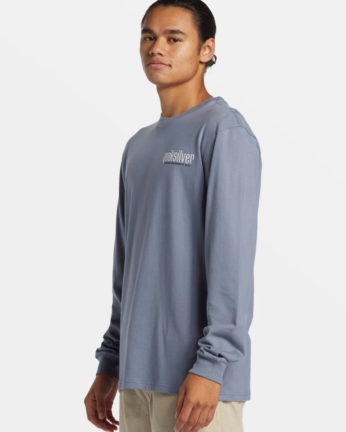Quiksilver Tees>Three Tree Long Sleeve T-Shirt FLINTSTONE