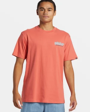 Quiksilver Tees>Three Tree T-Shirt SPICEDCORAL