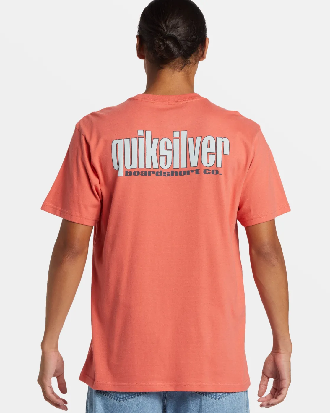 Quiksilver Tees>Three Tree T-Shirt SPICEDCORAL