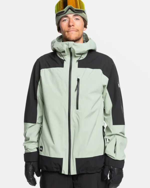 Quiksilver Snow Jackets>Ultralight 20K Snow Jacket DESERTSAGE