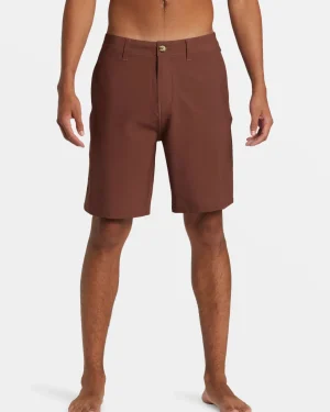 Quiksilver Shorts & Amphibians | Under $100>Union Amphibian 20" Hybrid Shorts BROWNSTONE