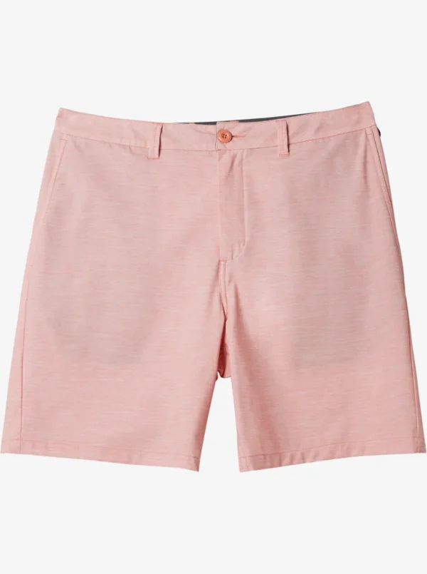 Quiksilver Shorts & Amphibians>Union Heather Amphibian 20" Hybrid Shorts CANYONCLAY