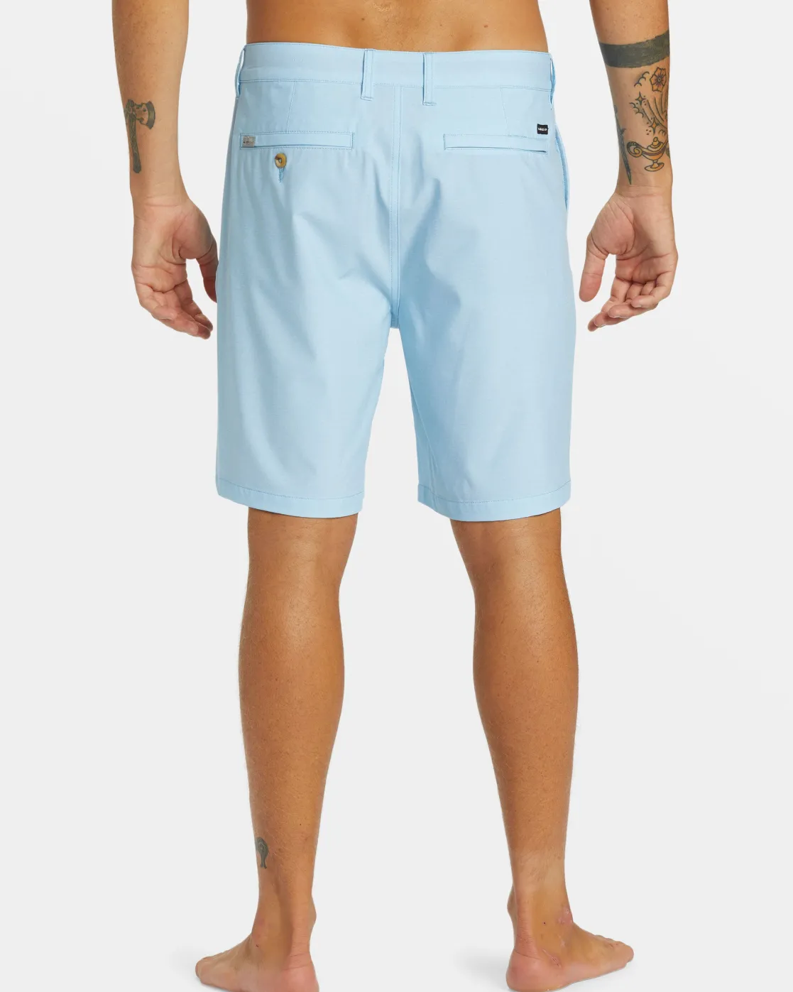 Quiksilver Shorts & Amphibians>Union Heather Amphibian 20" Hybrid Shorts BLUEBELL