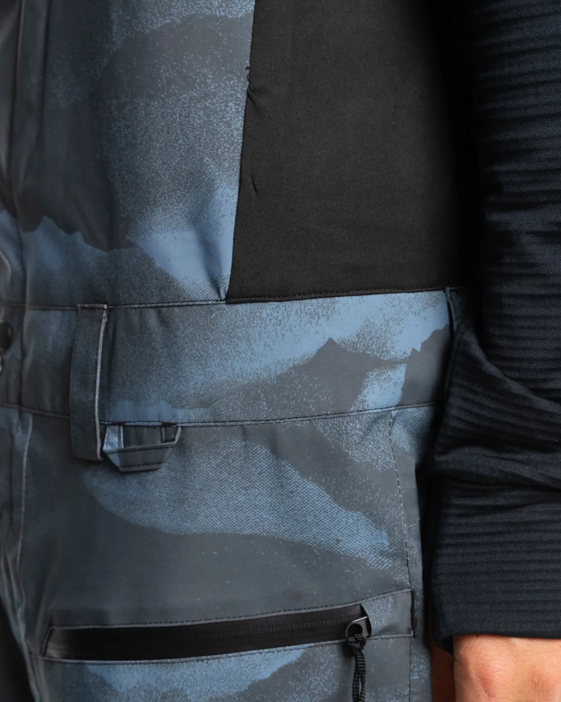 Quiksilver Snow Pants>Utility Bib Snow Pants MOUNTAINSPRAYFLINTSTONE