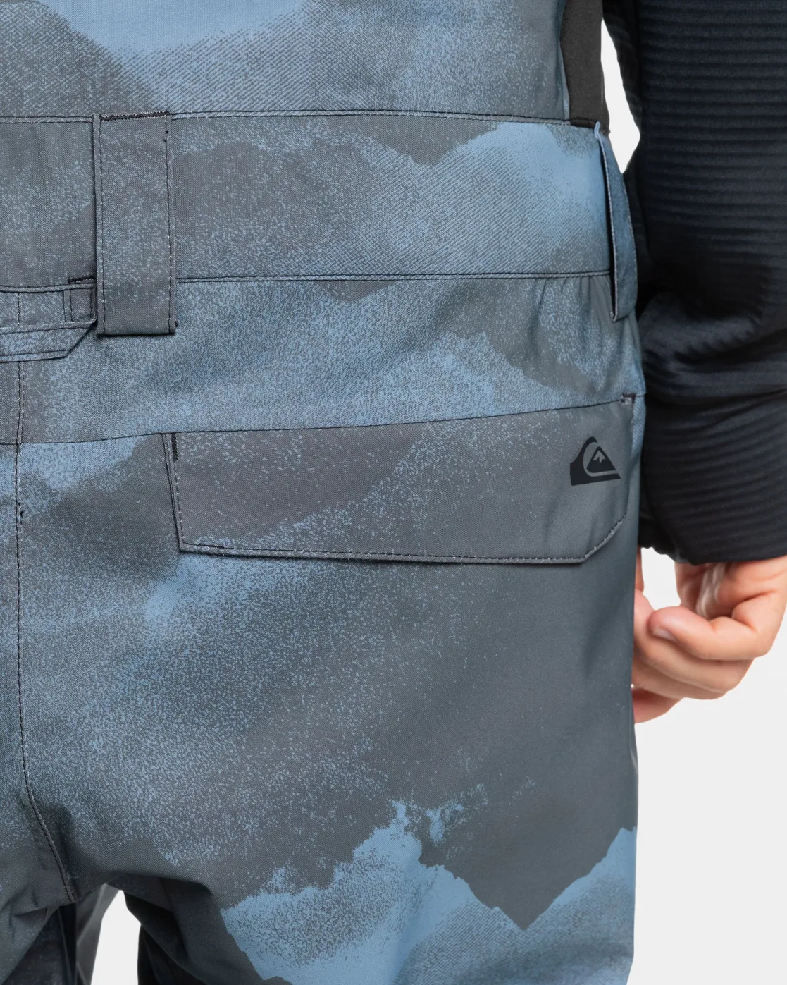 Quiksilver Snow Pants>Utility Bib Snow Pants MOUNTAINSPRAYFLINTSTONE