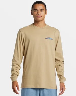 Quiksilver Tees>Warp Drive Long Sleeve T-Shirt TWILL