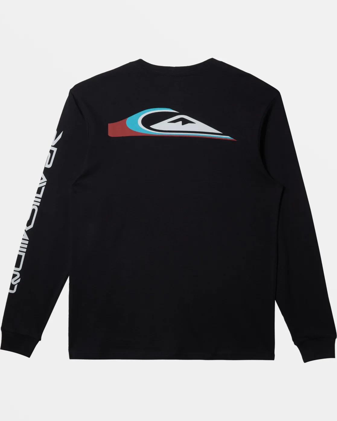 Quiksilver Tees>Warp Drive Long Sleeve T-Shirt BLACK