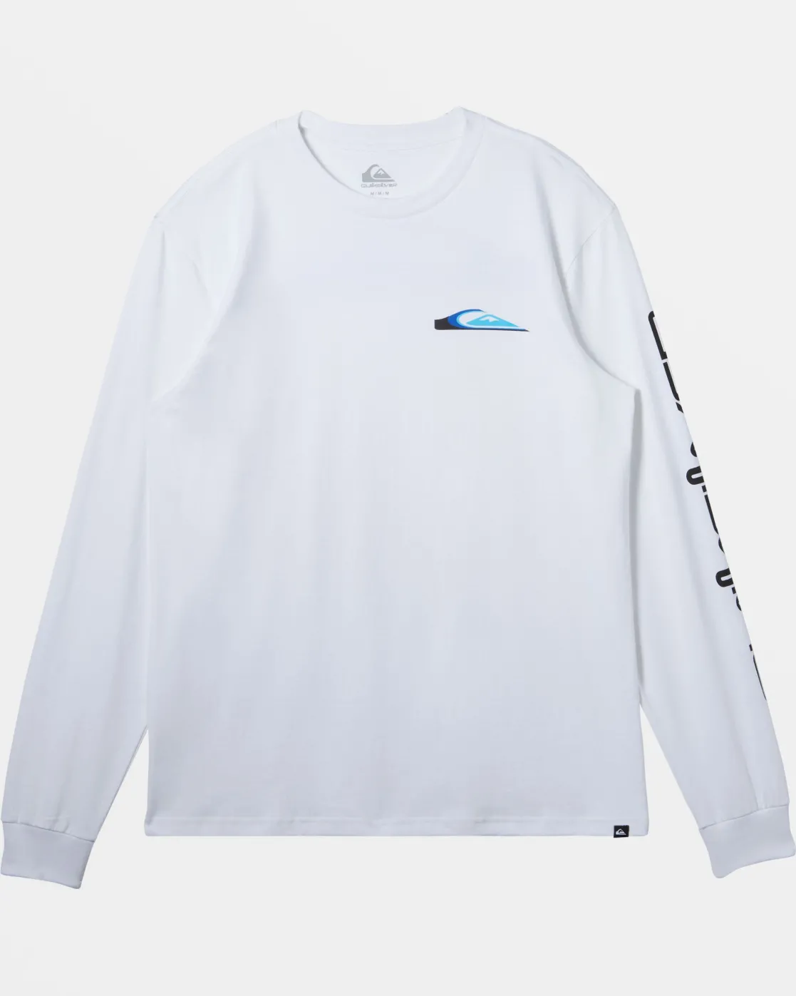 Quiksilver Tees>Warp Drive Long Sleeve T-Shirt WHITE